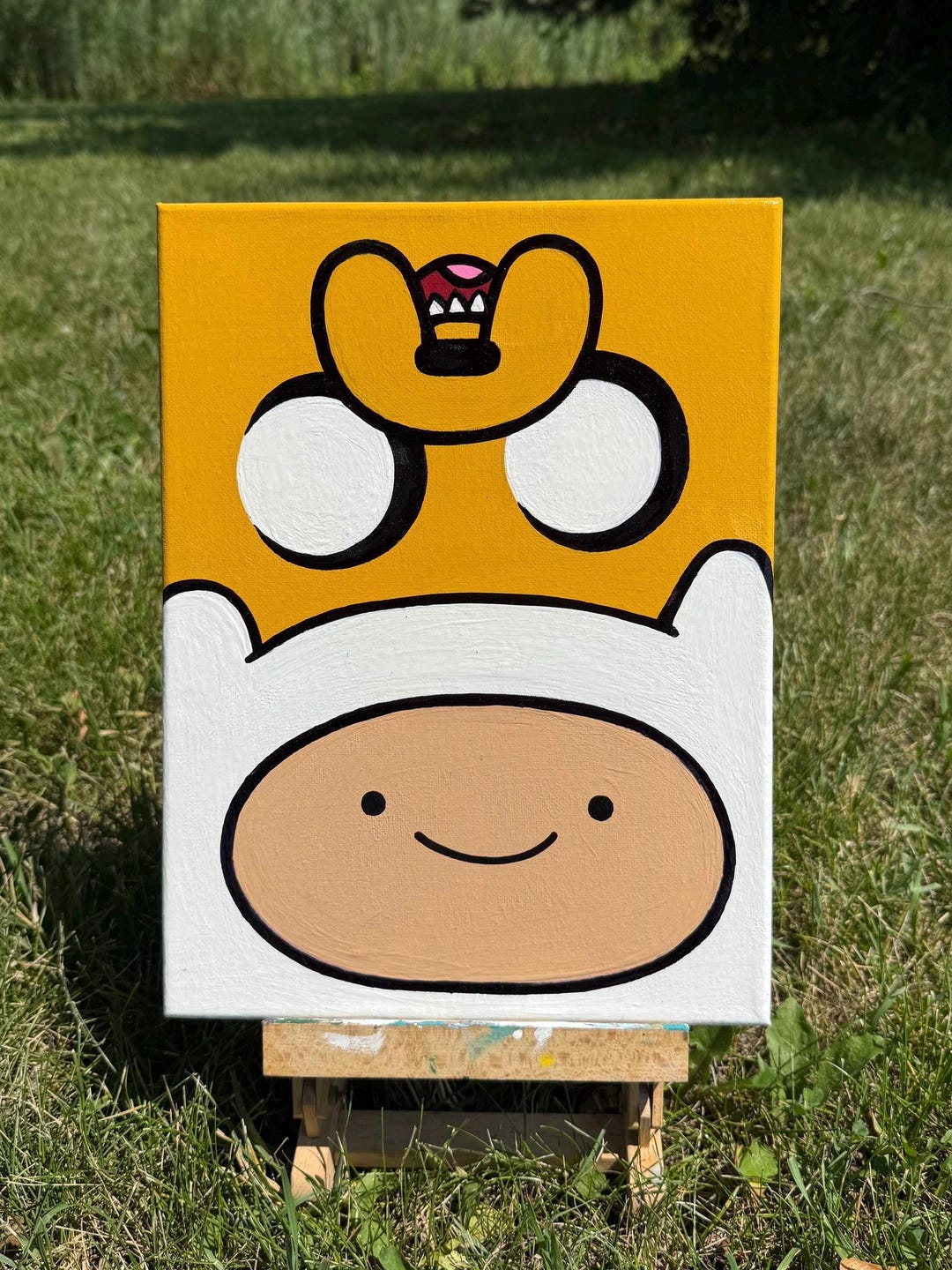 Finn & Jake Adventure Time Canvas Art Painting - Etsy