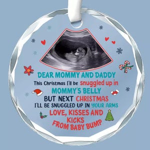 Personalized Photo This Christmas I'll Be Snuggled in Mommy's Bell ...