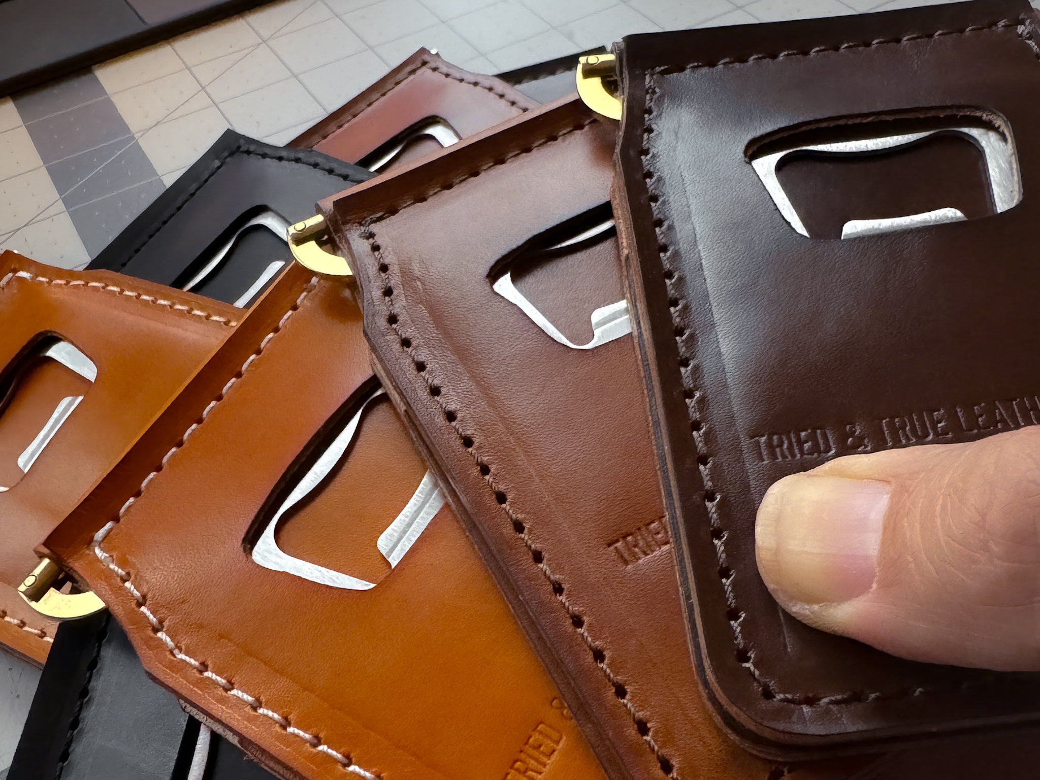 Custom Bottle Opener, Money Clip, Handmade Gift, Modern Wallet, Traditional Money Clip, Men’s Traditional Wallet, Slim EDC, Bifold Wallet