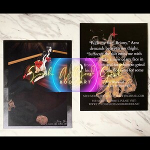 NSFW Post Card Aero & Briony From That Sik Luv by Jessie Hall - Etsy