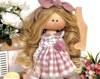 Tilda Puppe, Stoffpuppe, personalisierte Puppe, Puppe für Kinder, Heimdekoration, die beste Puppe