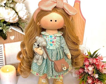 Tilda Puppe, Custom doll, Stoffpuppe, Puppe für Kinder, Sammlerstück, Spielzeugpuppe, personalisierte Puppe, Dekopuppe