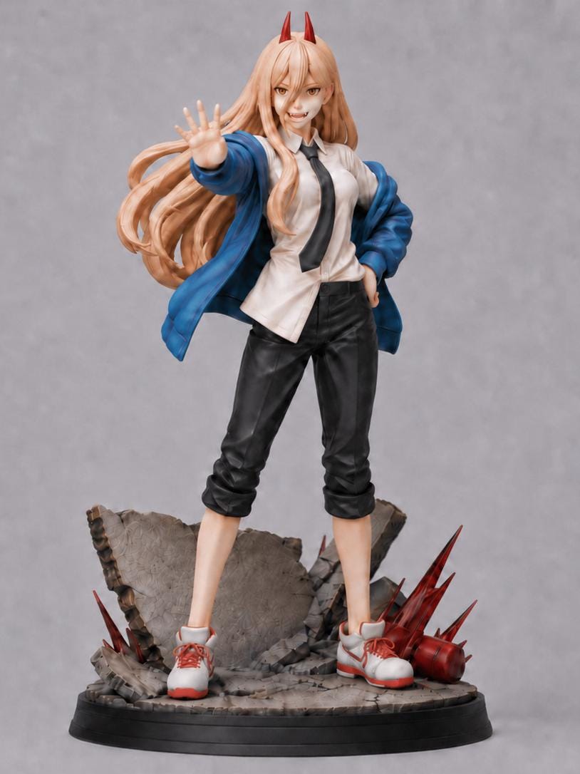 Chainsaw man figure - Etsy 日本