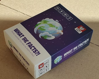 Juego de cartas: ¡¿Qué son los datos?! - Divertido juego de preguntas y respuestas para adultos y familias, cuestionario educativo y actividad grupal.