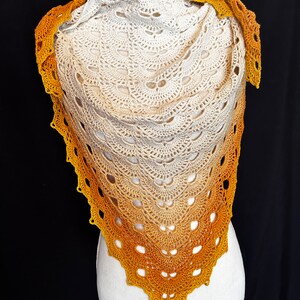 Handmade Crochet Virus Shawl