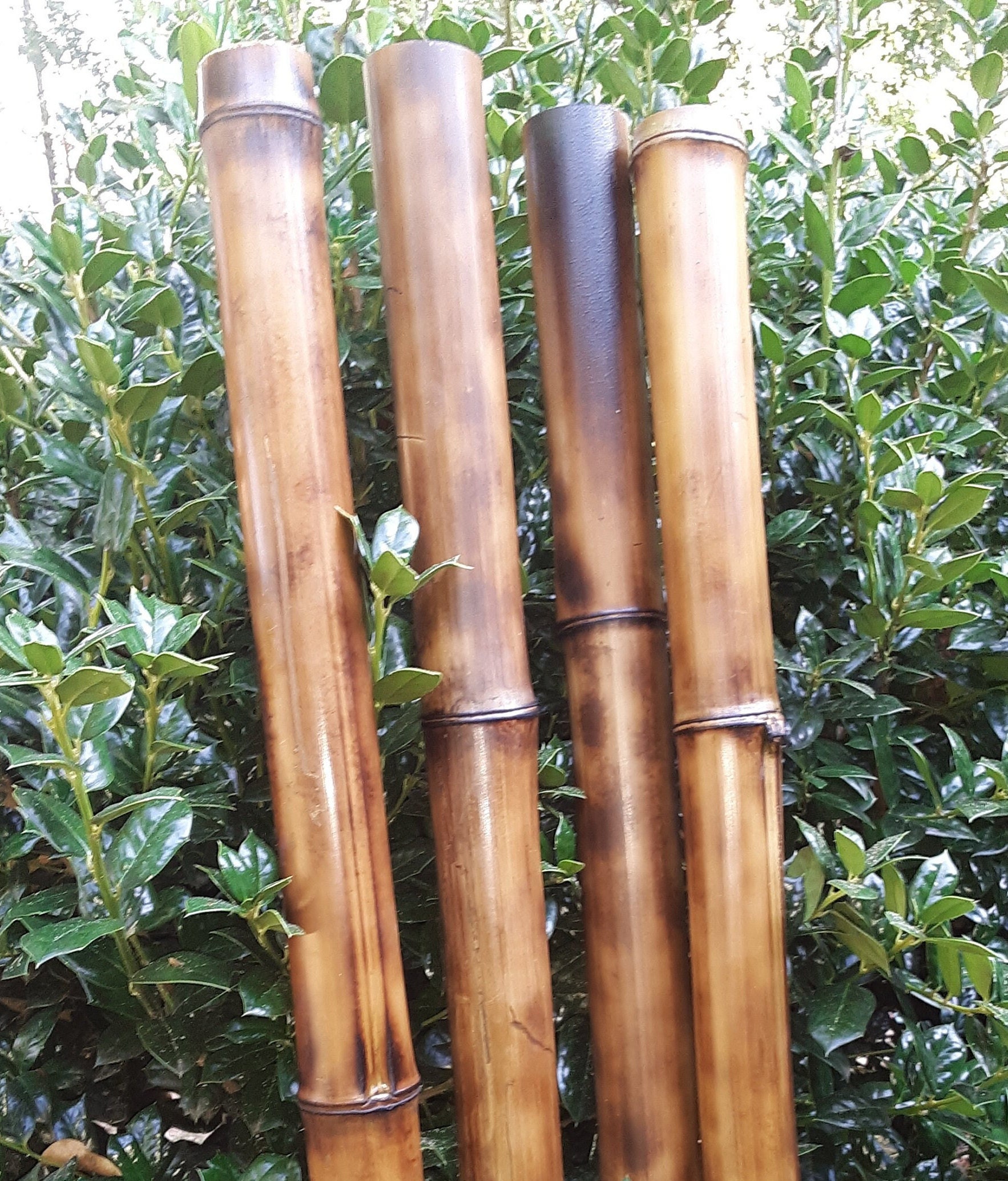 Bamboo DIY Bamboo Sticks Kit Wooden Bamboo Chime Sticks DIY Bamboo Chime Sticks  Bamboo Craft Sticks Natural Bamboo Sticks Green Bamboo 