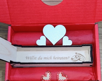 Willst du mich heiraten? Duplokästchen