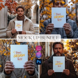 Card Mockup ⎪Mann Hand Einladung⎪Digitale Datei⎪Sofort Download⎪weiße Karte⎪Smart ObjectPhotoshop+ PNG+JPG⎪Grußkarte⎪ Mock up⎪5x7 Karte
