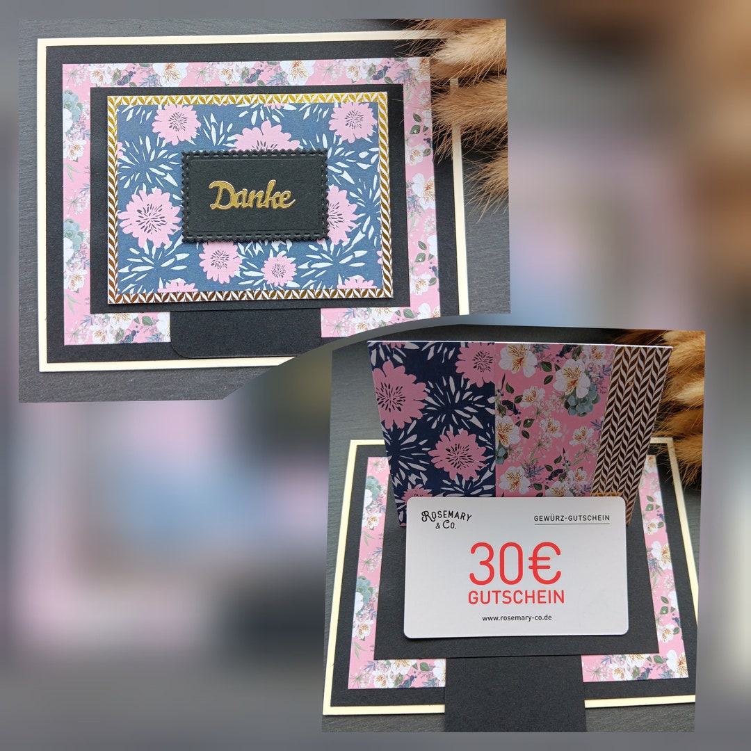 Voucher Card With Pull Mechanism Voucher Packaging Wish Etsy