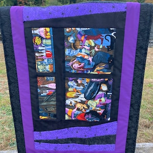Witchy Window Table Runner 34 X 21