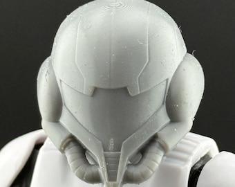 Samus Custom Action Figure Helmet
