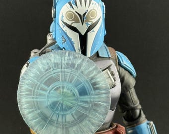 Mando Energy Shield Custom Action Figure Accessory