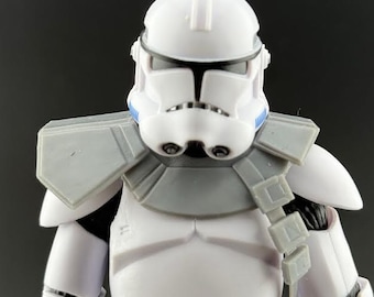 Clone ROTS w/Bandolier Pauldron for Custom Action Figures