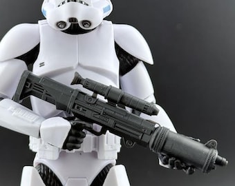 Havoc Trooper Blaster Rifle Custom Action Figure Accessory