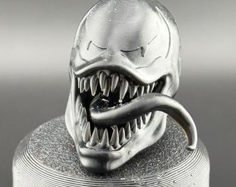 Tête sculptée Venom pour figurines articulées