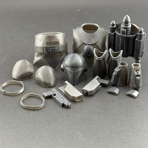 Fenn Rau Final Armor 1:12 Scale Kit for Action Figures