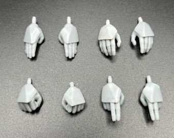 Alternative Clone Hands for Action Figures