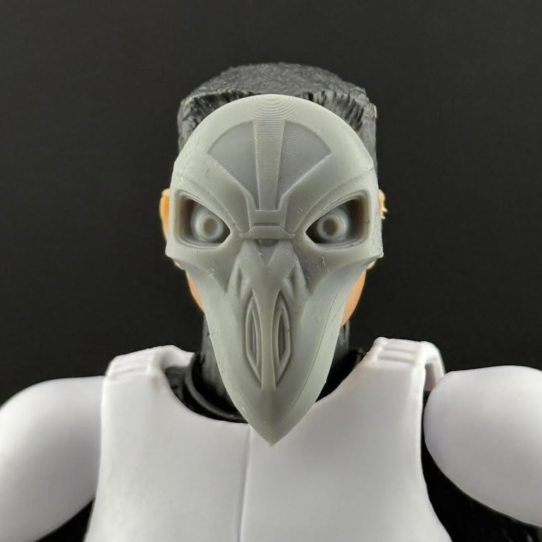 スターウォーズ　６インチ 11thブラザー　インクイジター　カスタム 11th Brother Inquisitor Mask Custom Action Figure Accessory - Etsy