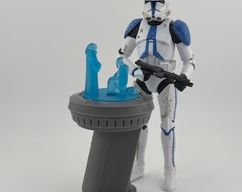Vader Knighting Holo Table Custom Action Figure Dio