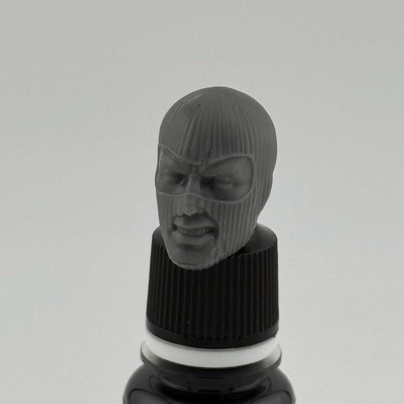 Turtle Rangers Head Torn Ranger Head Sculpt 1:12 Scale - Etsy