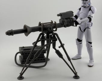 E-WEB SchwererRepetier Blaster für Actionfiguren