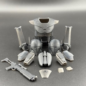 Mandalorian Super Commando Kit for Action Figures
