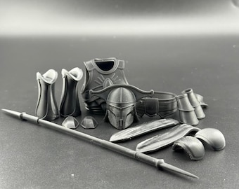 Mandalorian Royal Guard Custom 1:12 Scale Action Figure Kit