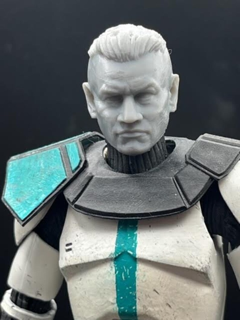 Howzer Custom Clone Action Figure Head - Etsy