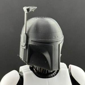 Basic Mando Helmet Accessory for Action Figures immagine 3
