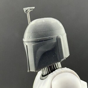 Basic Mando Helmet Accessory for Action Figures immagine 2