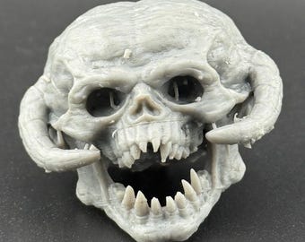 Cráneo de Wampa a escala para exhibir figuras de acción.