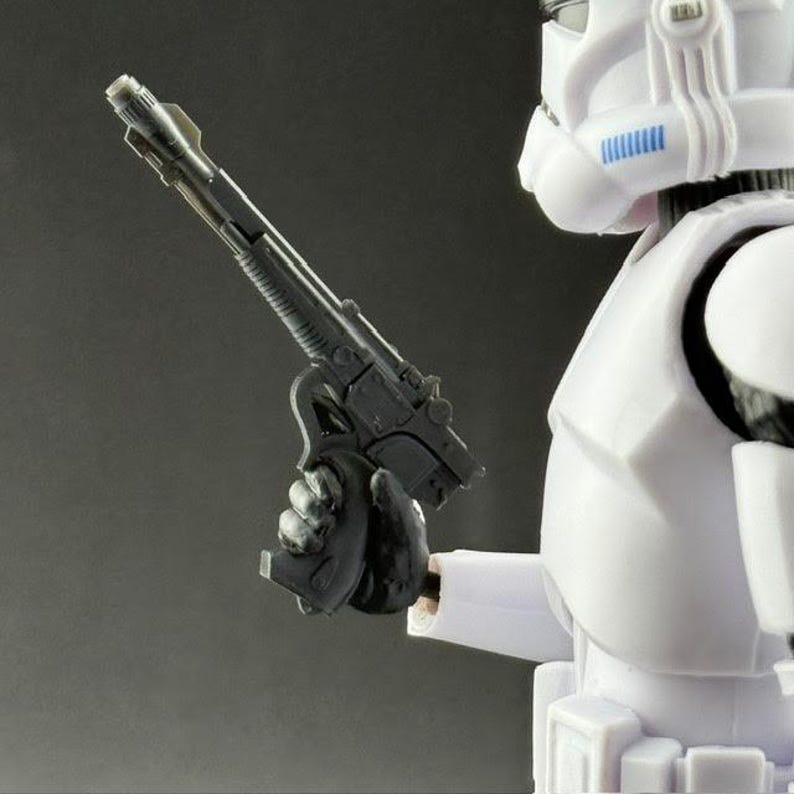 Imperial Super Commando Blaster for Action Figures image 1