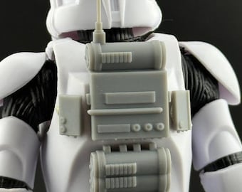 Clone Trooper Back Zubehör für Custom Actionfiguren