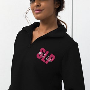 Personalized Embroidered M.S. CCC SLP Unisex fleece pullover for SLPs, Speech Therapists, Gift