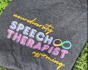 Neutrales Logopädie-T-Shirt