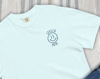 Besticktes Speech Path T-shirt