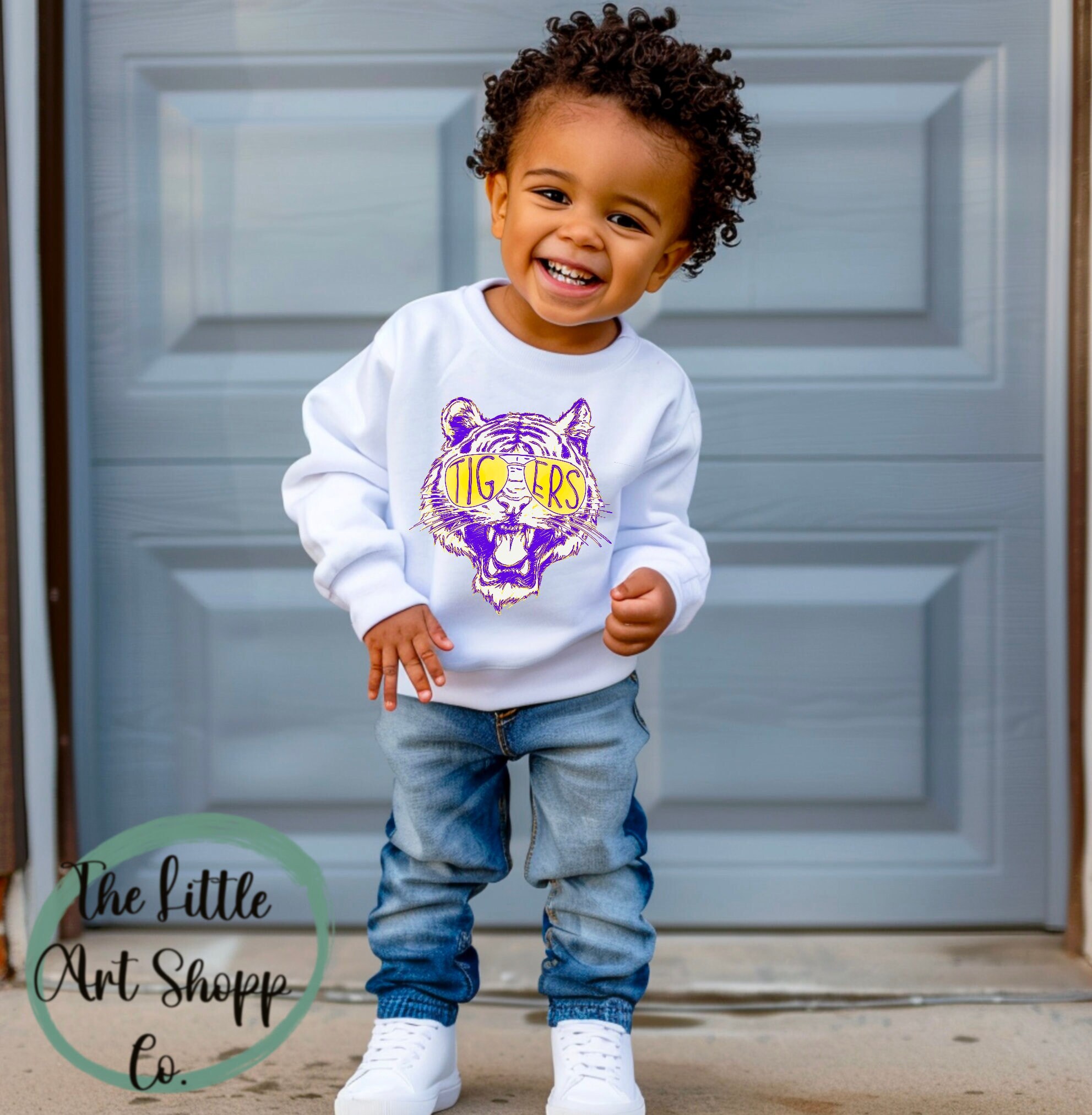 Lsu Tigers Toddler Boy Tshirt PNG Sublimation Download DTF Transfer