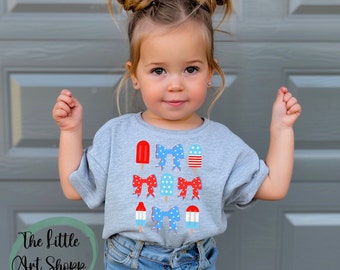 Toddler July 4th Coquette Bow PNG Download Memorial Day Shirt Social Club Summer Girly Cowgirl Country Freedom Fourth of July digital