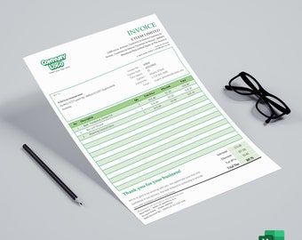 May include: A green and white invoice with the company name ETIAM LIMITED, invoice number 4050, invoice date 4/23/2021, and a list of items with their descriptions, quantities, unit prices, and totals.