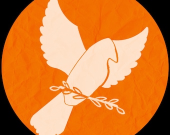 DOVE PEACE STICKER