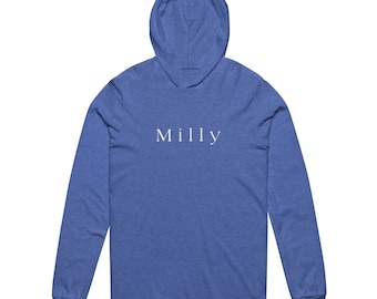 Milly Hooded long-sleeve tee