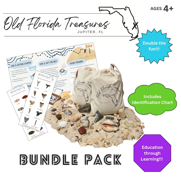 Dig Kit Bundle Pack 6 lbs - Old Florida Treasures 