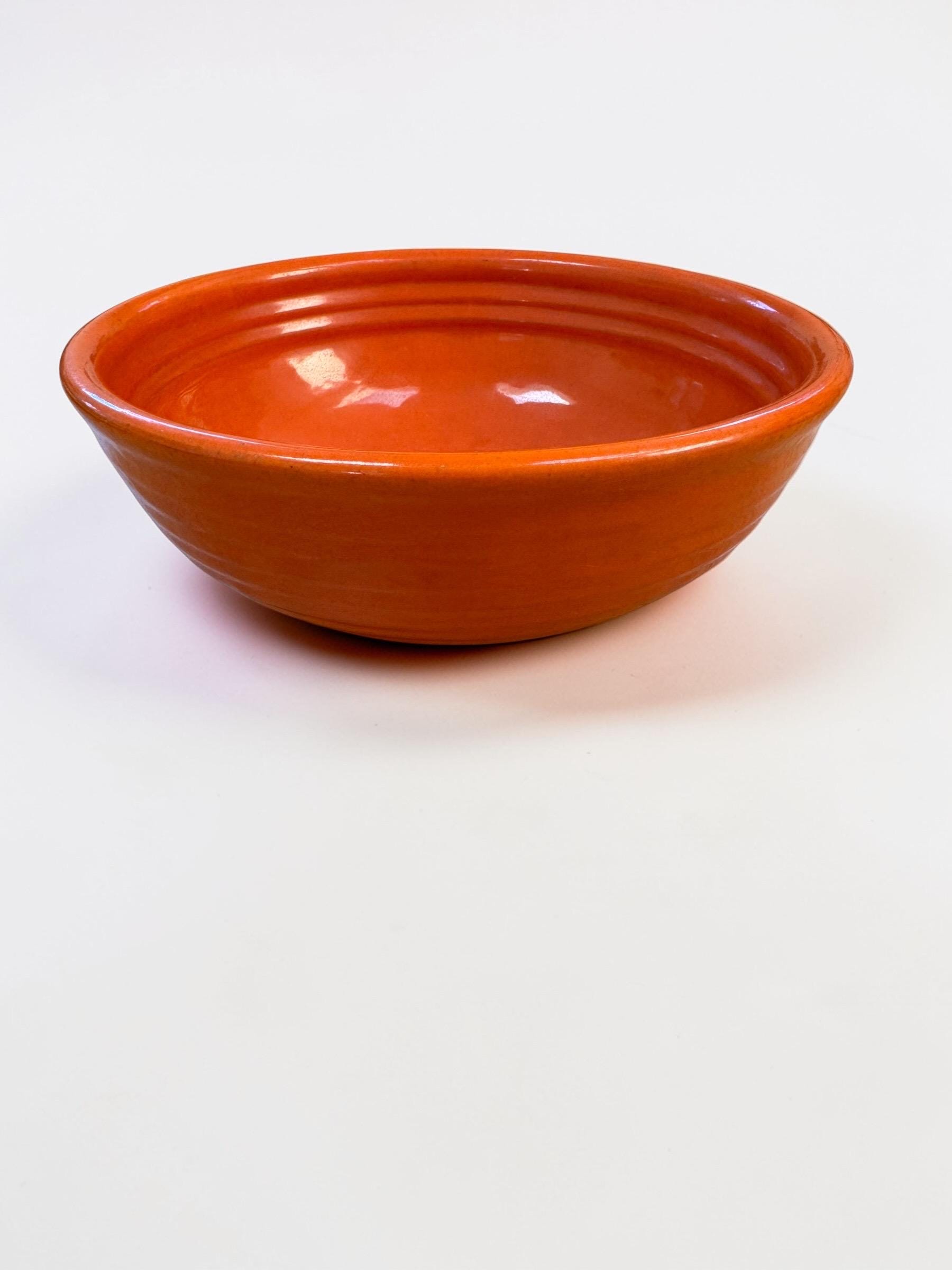 Orange Bauer Bowl - Etsy