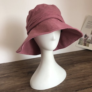 Wide Brim Bucket Hat - Lightweight, Breathable Sun Hat for Women -Sun Proetection Hat, Outdoor Hat , Beach Hat