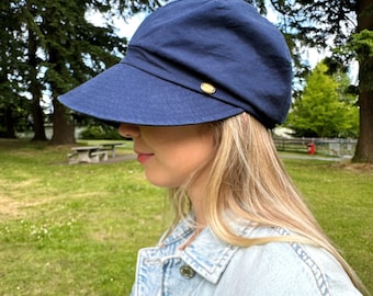 Wide Brim Baseball Cap, Large Bucket Hat for Women, Sun Hat for Women, Summer Hat for Women, Beach Hat for Women, Foldable Hat, Gift for her