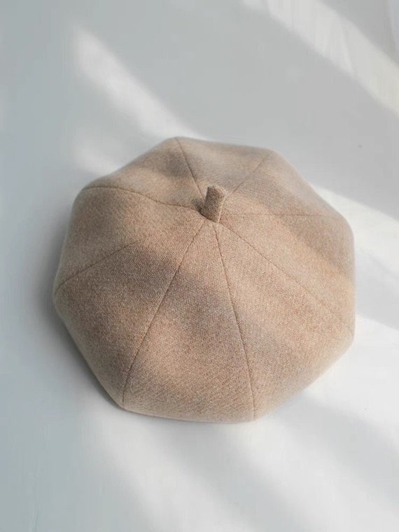 Béret En Laine Pour Adulte – Style Français Classique, Unisexe, Doux Et Chaud
