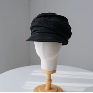 Unisex Newsboy Cap, Spring Summer Newsboy Cap for Women/Men, Linen hat for Women/Men, Summer Hat for Women, Holiday Gift,Git for her/Him
