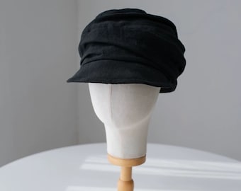 Unisex Newsboy Cap, Spring Summer Newsboy Cap for Women/Men, Linen hat for Women/Men, Summer Hat for Women, Holiday Gift,Git for her/Him
