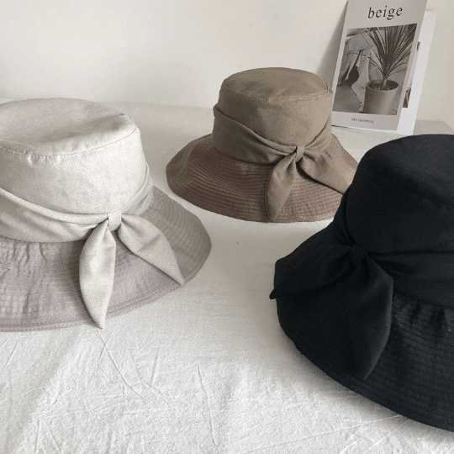 WIDE BRIM BUCKET HAT JUST COASTING main image 1