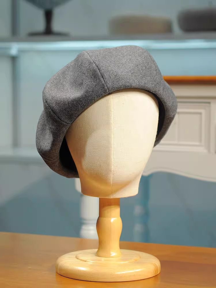 Handmade Unisex Wool Beret Stylish French Hat Warm Winter